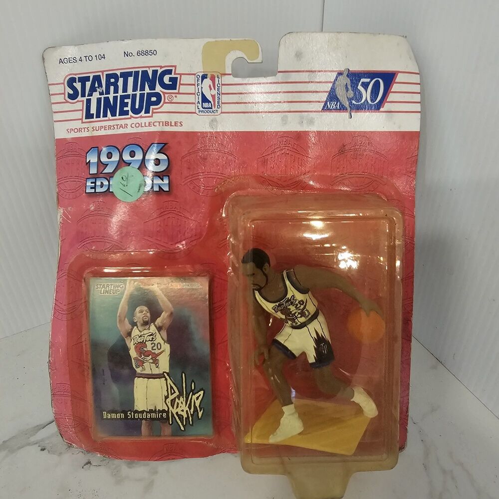 1996 DAMON STOUDAMIRE Toronto Raptors Starting LineUp ROOKIE figure Arizona